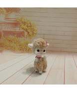 Needle felted Alpaca . Needle felting . Alpaca . Holiday Gift - $88.00