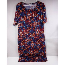 NWT LuLaRoe Julia Pencil Dress Colorful With Fun Designs XL - £12.20 GBP