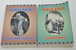 Charles Dickens - Oliver Twist &amp; Great Expectations 2 Book Set - £9.47 GBP