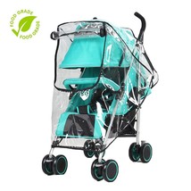 Universal Rain Cover For Buggy Pushchair Infant Stroller Pram Baby Car R... - £32.31 GBP