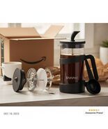 12oz French Press Single Cup Coffee Maker | Personal, Single Serve Coffe... - $26.56 CAD