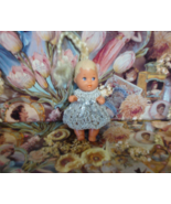 Hand Crochet Dress For Barbie Baby Krissy Or Same Size Dolls #137 - $16.46 CAD