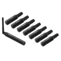 DMX Wireless Receiver Transmitter Rechargeable Battery Stage Light 8 PCs Black - €168,72 EUR