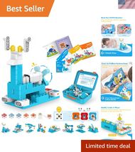 12-in-1 STEM Blocks Coding Robot Kit for Kids, 61-Piece Educational Buil... - $174.22