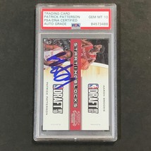2010-11 Playoff Contenders Starting Blocks #23 Patrick Patterson Signed Card AUT - £47.03 GBP