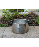 TOOLS OF THE TRADE 5 QT Stainless Steel Disc Bottom STOCK POT - NO LID - £26.85 GBP
