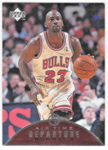 1997-98 Michael Jordan Upper Deck Air Time Departure Arrival #AT5 Chicago Bulls - £4.65 GBP