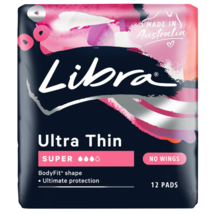 Libra Ultra Thin Super 12 Pads - $72.04