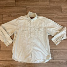 Simms Shirt Mens Large Green Plaid Long Sleeve Casual Outdoors Pocket 3XDRY - $743.81 MXN
