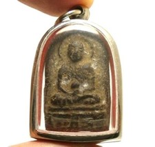 Lp Tuad Luang Poo Thuad Thai Strong Protection Real Amulet Success Lucky Pendant - £25.11 GBP