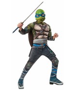 Rubie&#39;s Costume Kids Teenage Mutant Ninja Turtles 2 Deluxe Leonardo Cost... - $103.48 CAD