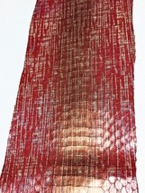 Color Shifting Snake Skin Elaphe Carinata Back-cut Hide Leather Snakeski... - $344.75 MXN