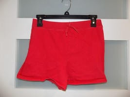 Hanes Red Short Size L (10/12) Girl&#39;s READ BELOW - £6.32 GBP