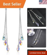 Versatile Aurora Borealis Teardrop Earrings - Perfect Gift for Special O... - $40.50