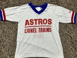 Rawlings Astros Lionel Trains Baseball Jersey Shirt - #2 Youth Small - $19.75