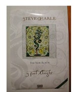 Steve Earle Poster Promo OLD 3 Feel Alright - $333.70 MXN