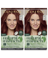 (2 Pack) New Clairol Natural Instincts Semi-Permanent Hair Color, 6RR Li... - €23,25 EUR