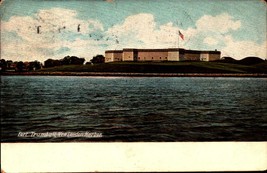 Fort Trumbull-New London Harbor-Connecticut-Vintage1908 Postcard BK34 - £3.90 GBP