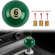 Universal No.6 Billiard Ball Custom Manual Car Gear Shift Knob Shifter L... - $15.88