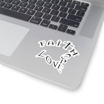 Kiss-Cut Stickers "Faith Hope Love" in 4 Sizes - $6.93 - $14.85