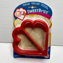 Sweet Bytes Red Heart Shape Crust Sandwich Cutter - $12.99