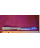 Jew challah knife for shabbat, Silver plating [JUD10139] - $1,121.40 MXN
