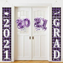 2021 Graduation Party Decorations Graduation Porch Sign 2021 Congrats Graduation - £11.67 GBP