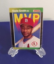 1989 Donruss Mvp Ozzie Smith Baseball Card #BC-14 St.Louis Cardinals Mint - Hof - £1.58 GBP