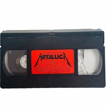 Metallica VHS tape vtg live binge purge san diego concert 1993 heavy met... - $14.80