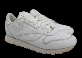 Reebok Classic White Leather Casual Shoes Sneakers V45249 Women&#39;s 8 - £18.42 GBP