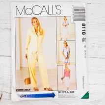 McCalls Sewing Pattern Lined Jacket Pants Shorts Skirt 8 10 12 Cut 8118 22 Pc - £15.97 GBP
