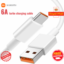Original Xiaomi USB To Type C Turbo Charge Cable 6Amp Fast 65W Lead For MI 10 11 - £5.29 GBP