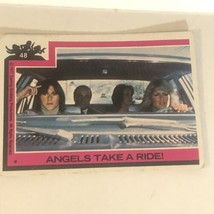 Charlie’s Angels Trading Card 1977 #48 Farrah Fawcett Kate Jackson David Doyle - $2.48