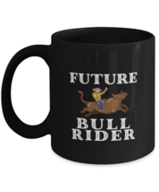 Coffee Mug Funny Future Bull Rider Country Rodeo  - £15.62 GBP