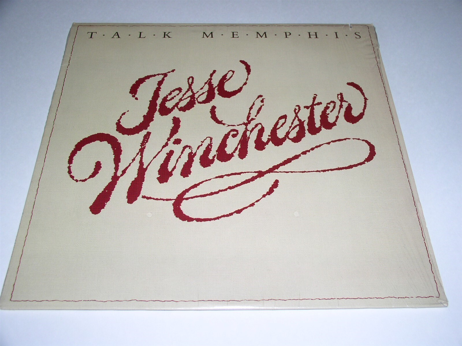 Jesse Winchester Talk Memphis Record Album Vinyl SHRINK WRAP Bearsville ... - $14.99