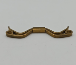 Vintage Anson Angled Gold Tone Mid Century Collar Stay Bar - 1 7/8 Inch - $14.50