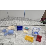 Lot of Vintage Ideal Young Decorators Doll House Furniture Baby 10 Piece... - $379.80 MXN