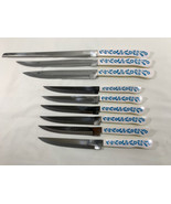 Vintage Corning Ware Cornflower Stake Knife set + Bread &amp; 2 Other large ... - €64,18 EUR