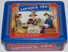 Lipton&#39;s Tea Limited Edition Nostalgic Tin Collectible Series #401 - $9.85