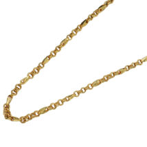 22k print stunning gold 21 &quot; necklace chain for stepmom sweetest day gift jewelr - £3,429.66 GBP