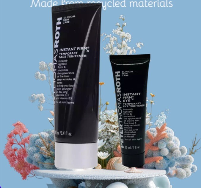 Pair of Peter Thomas Roth Instant Temporary Face Tightener+ FirmX Eye 1oz - $42.54
