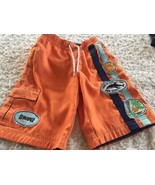 Baby Gap Boys Orange Sun Shark Palm Tree Bikini Patches Swim Trunks Shor... - $8.33