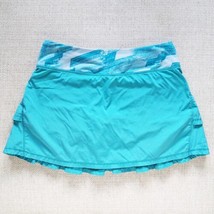 Ivivva by Lululemon Girls Size 12 Set the Pace Tennis Athletic Skirt Lined Teal - £23.45 GBP
