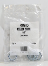 Hubbell-Raco 1/2&quot; Trade Size Rigid/IMC Conduit Steel Locknut 1192B4 (4-P... - €7,67 EUR
