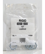 Hubbell-Raco 1/2&quot; Trade Size Rigid/IMC Conduit Steel Locknut 1192B4 (4-P... - $12.17 CAD