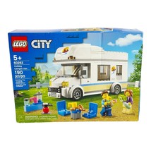 Lego City 60283 Great Vehicles Holiday Camper Van 190 pcs New/Sealed/Damaged Box - £11.74 GBP