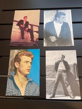 4 Vintage James Dean Movie Actor Postcards - £14.08 GBP
