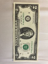 Fancy Rare And Low Serial Number 2017A $2 Two Dollar Bill! Collectible N... - £20.79 GBP