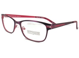 Wittnauer Miranda Cherry Red Women Frame Eyeglasses Optical Designer 53-17-135 - £62.37 GBP