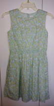 GAP KIDS GIRL&#39;S SLEEVELESS 100% COTTON LINED DRESS-XL-NWOT-ELASTIC WAIST... - $16.82